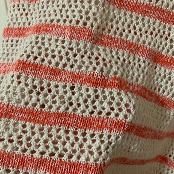 XHILARATION Women’s Pink and Cream Long Sleeve Soft Knit Top Sweater Size Large - Picture 2 of 5